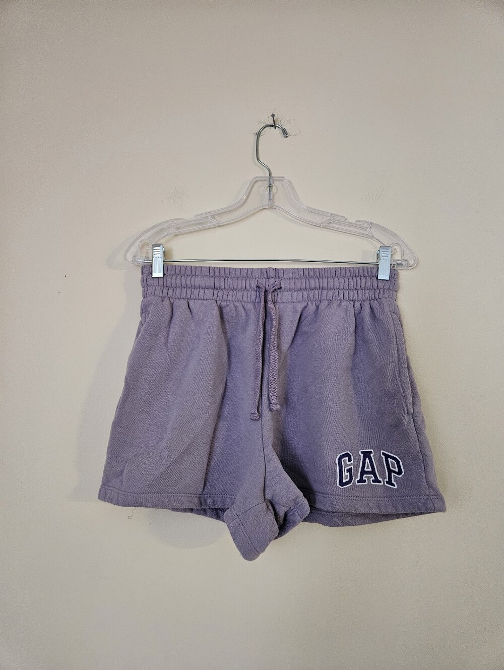 GAP Lavender Athletic Drawstring Shorts - Women, Size Medium